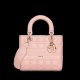 Top of Dior Lady D-Lite bag Pink