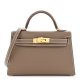 Hermes Epsom Mini Kelly Sellier 20 Etoupe