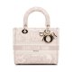 Dior Lady D-Lite Bag Rose Des Vents Toile De Jouy Embroidery