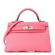 Hermes Epsom Mini Kelly Sellier 20 Etoupe woman handbag