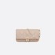 Dior Medium Bobby Flap White Beige