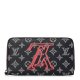 Louis Vuitto NeoNoeam Upside Down Zippy Wallet Black