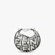 Fendi X Marc Two-Tone Leather Charm Bag