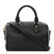 Louis Vuitton Calfskin Nanogram Embossed Speedy 20 Black