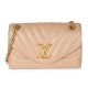 Louis Vuitton Noisette Calf Leather New Wave Chain MM Handbag