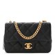 CHANEL Caviar Quilted Mini Sweetheart Rectangular Flap Black