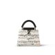 Louis Vuitton Capucines BB Black White