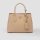 Prada Medium Saffiano Leather Double Prada Bag Rep