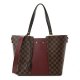 Louis Vuitton Damier Ebene Taurillon Jersey Bordeaux Tote