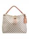 Louis Vuitton Damier Azur Beaubourg Hobo MM Beige