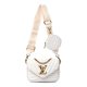 Louis Vuitton Calfskin New Wave Multi Pochette White