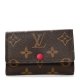 Louis Vuitton 6 Key Holder Fuchsia Pink