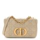 Dior Lambskin Cannage Small Caro Bag Beige