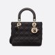 Dior Medium Lady Dior Bag Black