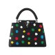 Louis Vuitton x Yayoi Kusama Capucine MM Bag – Black
