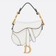 Dior Saddle Bag White