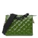 Louis Vuitton Patent Embossed Monogram Coussin PM Green Black