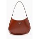 Prada Cleo brushed leather shoulder bag rep lux