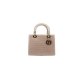 Dior Lady Dior Medium Beige Nude Crocodile