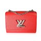 Louis Vuitton Twist MM Red Epi Leather Bag