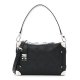 Louis Vuitton Calfskin Debossed Monogram Side Trunk Black