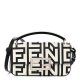 Fendi X Marc Jacobs Nappa Vitello King Logo Print Phone Baguette
