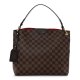 Louis Vuitton Damier Azur Artsy MM brown black
