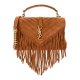 Saint Laurent Chevron Fringe Monogram Medium College Bag Rep