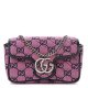 Gucci Marmont Pink Matelasse Shoulder Bag