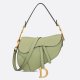 Dior Saddle Bag With Strap Ethereal Green