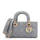 Dior Medium Lady D-Joy Bag Ethereal Gray