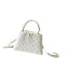 Louis Vuitton Capucines Mini White handbag