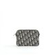 Dior Pouch with Shoulder Strap Oblique Jacquard