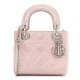 Top of Dior Lady Dior Bag Pink