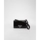 Prada Embleme brushed-leather high quality bag