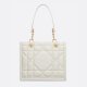 Dior Medium Dior Essential Tote Bag White