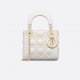 Dior Mini Lady Dior Bag White