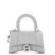 Balenciaga Hourglass Top Handle Bag Glitter Leather
