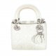Dior Christian Dior Metallic Pearl Nubuck Micro Lady