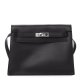 Hermes Evercolor Kelly Danse II Belt Bag Black