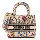 Dior Canvas Embroidered Lady D-Lite Bag