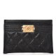 Chanel Boy Card Holder Black