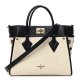Louis Vuitton Canvas CalfskiNeoNoe On My Side MM Black