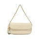 Louis Vuitton Genuine Leather Women’s Flap Shoulder Bag with Letter Embossing