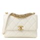 CHANEL Caviar Quilted Small Fashion Therapy Flap Bag White