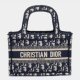 Dior Blue Book Tote Blue