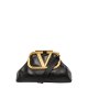 Valentino Garavani Metallic Calfskin Mini Supervee Clutch Rep