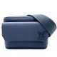 Louis Vuitton Navy Fastline Messenger Leather Shoulder Bag Silver Hardware