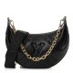 Louis Vuitton Calfskin Bubblegram Over The Moon Shoulder Bag in Black