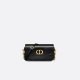 Dior 30 Montaigne Avenue Bag Black Large Calfskin